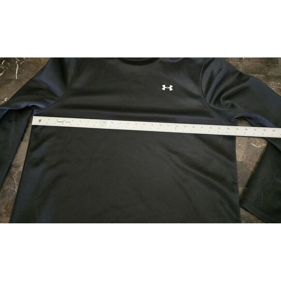 Under Armour Men's XL Loose Black Long Sleeved Top Shirt Performance Activewear - Picture 12 of 14